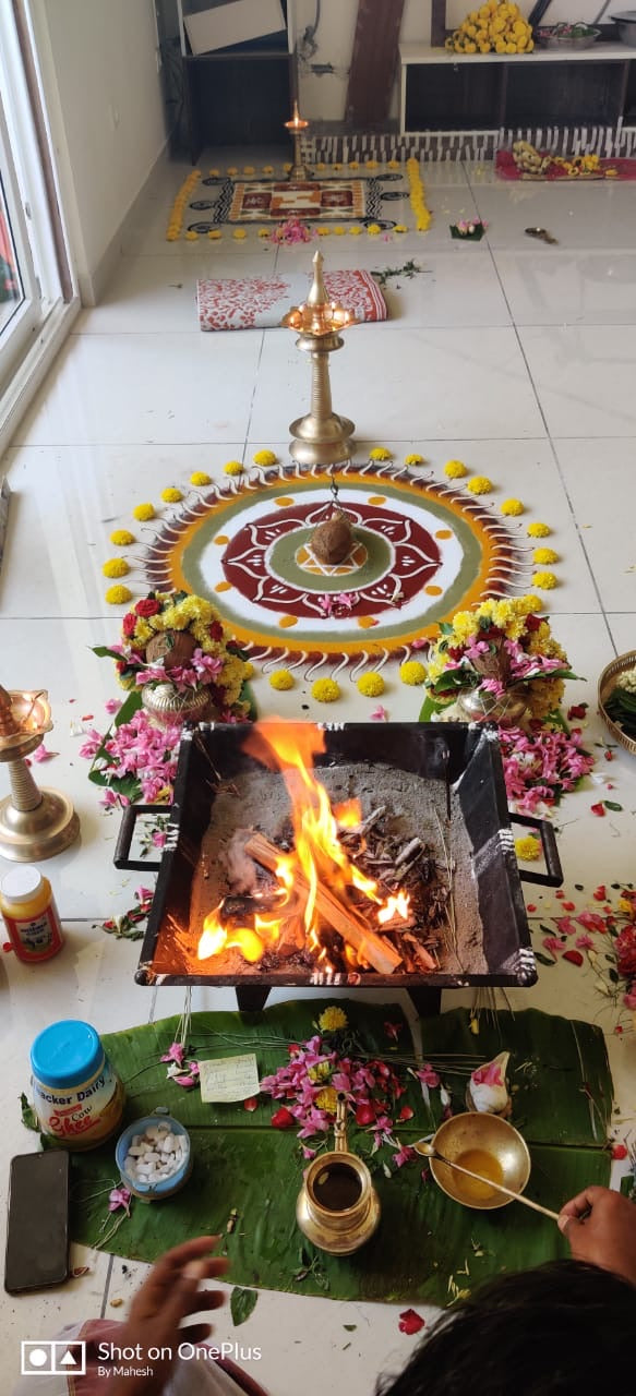 Durga Lakshmi Saraswati Homam - Video Puja